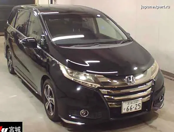 Honda Odyssey RC1 2014 — пример продажи на аукционе Японии