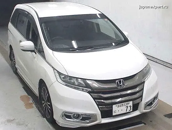 Honda Odyssey RC1 2014 — пример продажи на аукционе Японии