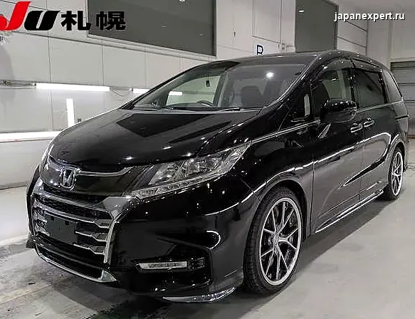 Honda Odyssey RC2 2018 — пример продажи на аукционе Японии