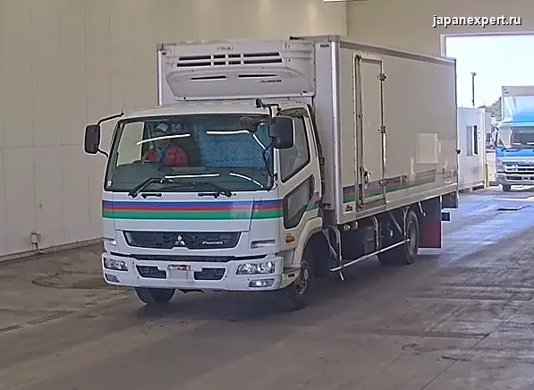 Mitsubishi Fuso Fighter FK71F 2016 — пример продажи на аукционе Японии