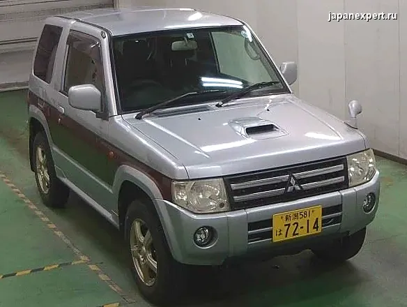 Mitsubishi Pajero Mini H58A 2009 — пример продажи на аукционе Японии
