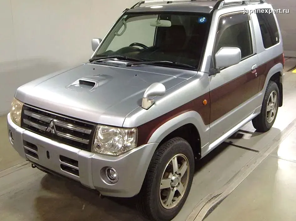 Mitsubishi Pajero Mini H58A 2009 — пример продажи на аукционе Японии