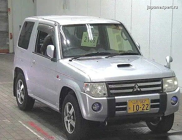 Mitsubishi Pajero Mini H58A 2010 — пример продажи на аукционе Японии