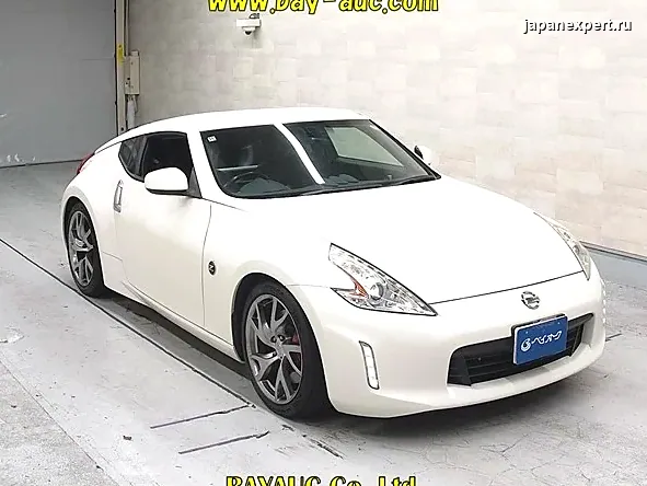 Nissan Fairladyz Z34 2016 — пример продажи на аукционе Японии