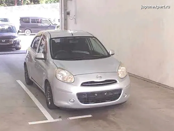 Nissan March K13 2010 — пример продажи на аукционе Японии