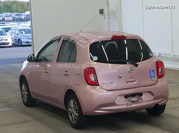 Nissan March K13 2015 — пример продажи на аукционе Японии
