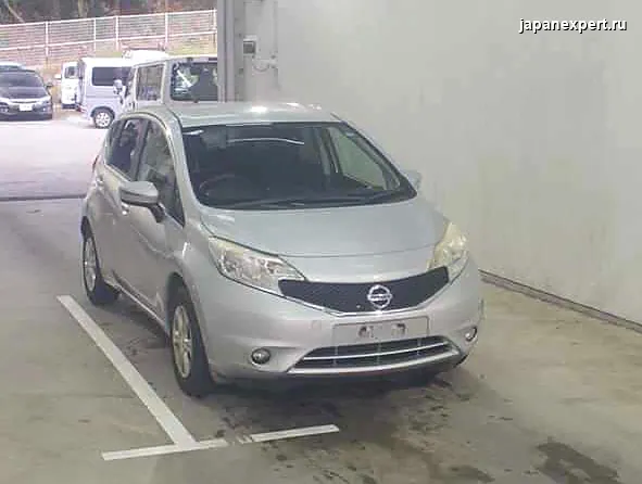 Nissan Note E12 2015 — пример продажи на аукционе Японии