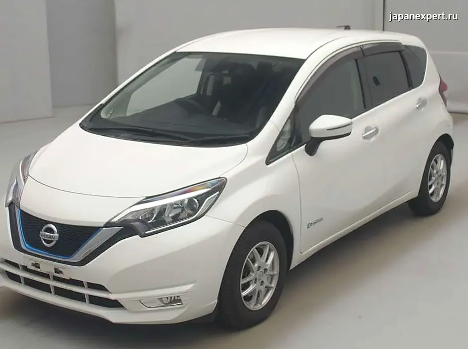Nissan Note HE12 2016 — пример продажи на аукционе Японии