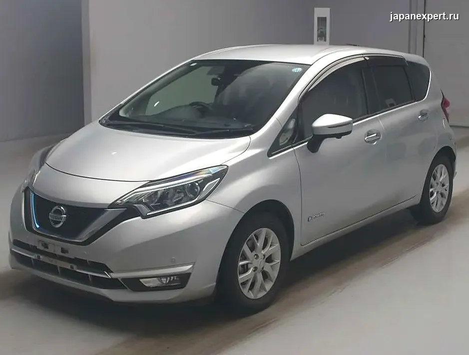 Nissan Note HE12 2018 — пример продажи на аукционе Японии