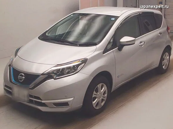 Nissan Note SNE12 2020 — пример продажи на аукционе Японии