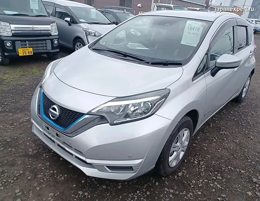 Nissan Note SNE12 2021 — пример продажи на аукционе Японии
