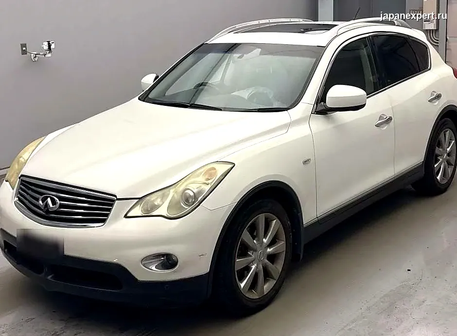 Nissan Skyline Crossover NJ50 2009 — пример продажи на аукционе Японии
