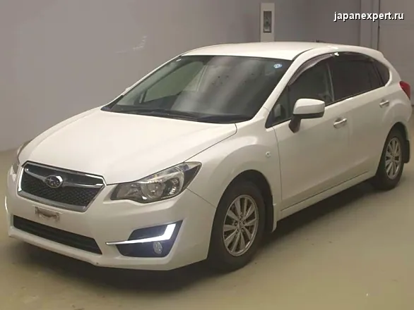 Subaru Impreza GP2 2016 — пример продажи на аукционе Японии