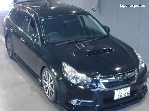 Subaru Legacy BRG 2012 — пример продажи на аукционе Японии
