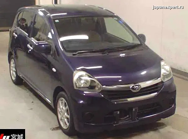 Subaru Pleo Plus LA300F 2013 — пример продажи на аукционе Японии