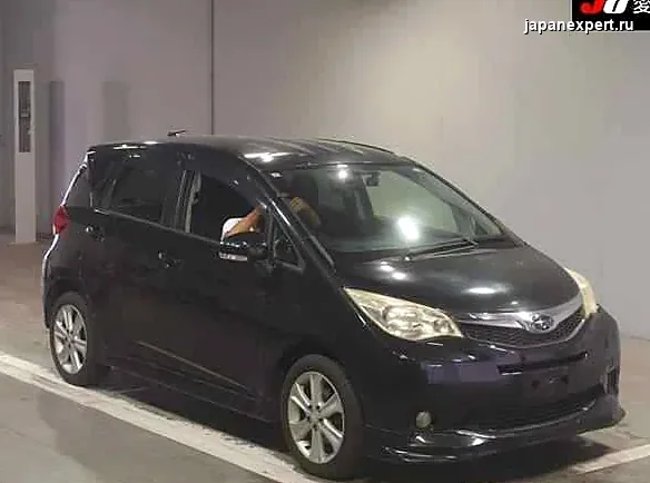Subaru Trezia NCP125X 2011 — пример продажи на аукционе Японии