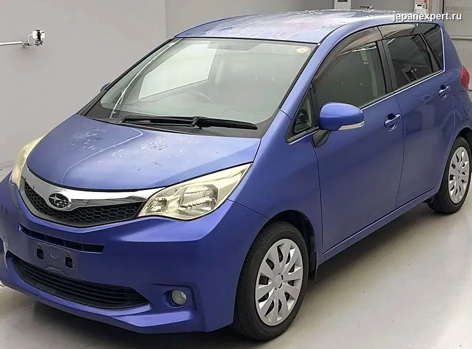 Subaru Trezia NSP120X 2011 — пример продажи на аукционе Японии