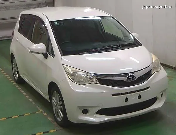 Subaru Trezia NSP120X 2013 — пример продажи на аукционе Японии