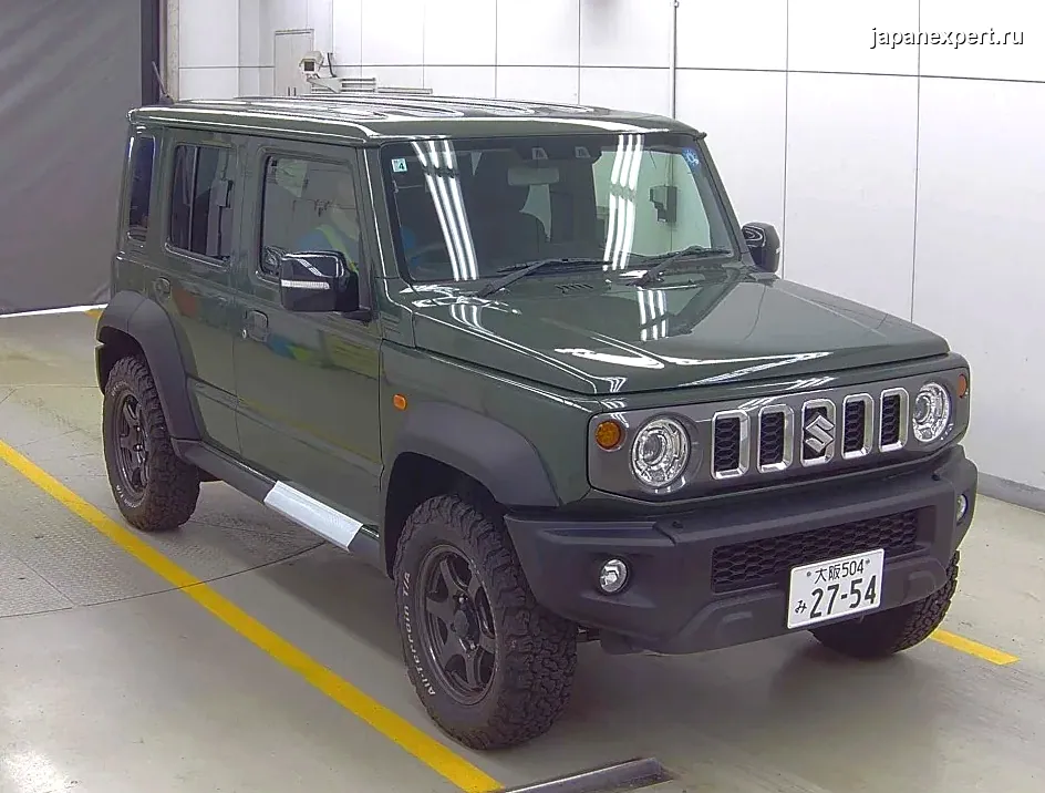 Suzuki Jimny Nomade JC74W 2026 — пример продажи на аукционе Японии