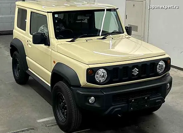 Suzuki Jimny Sierra JB74W 2024 — пример продажи на аукционе Японии