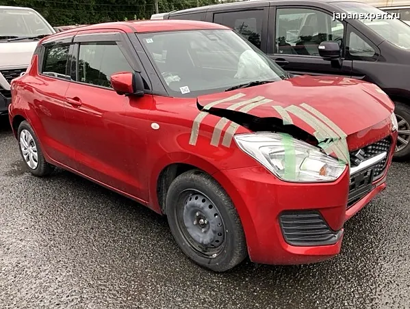 Suzuki Swift ZC83S 2022 — пример продажи на аукционе Японии