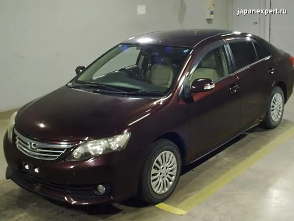 Toyota Allion ZRT260 2012 — пример продажи на аукционе Японии