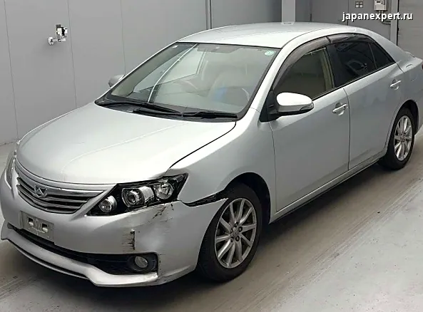 Toyota Allion ZRT260 2015 — пример продажи на аукционе Японии