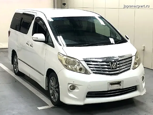 Toyota Alphard ANH20 2010 — пример продажи на аукционе Японии