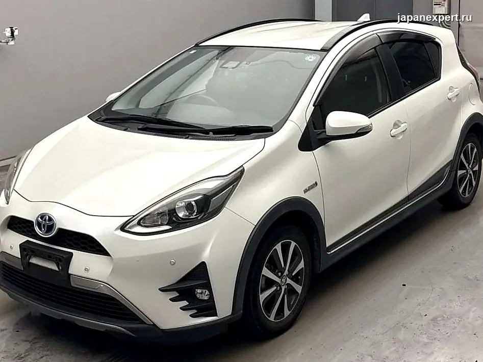 Toyota Aqua NHP10H 2019 — пример продажи на аукционе Японии