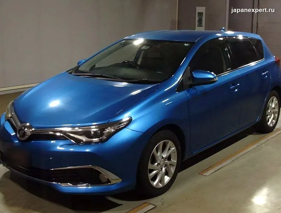 Toyota Auris NZE181H 2015 — пример продажи на аукционе Японии