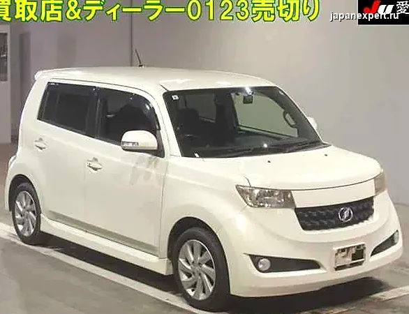 Toyota bB QNC21 2011 — пример продажи на аукционе Японии