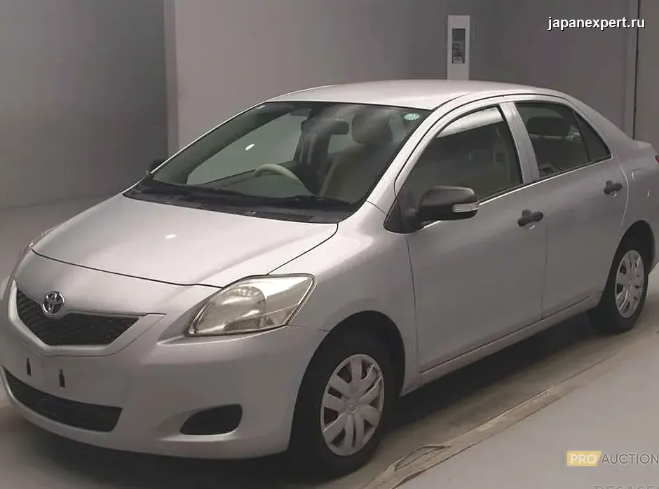 Toyota Belta KSP92 2009 — пример продажи на аукционе Японии