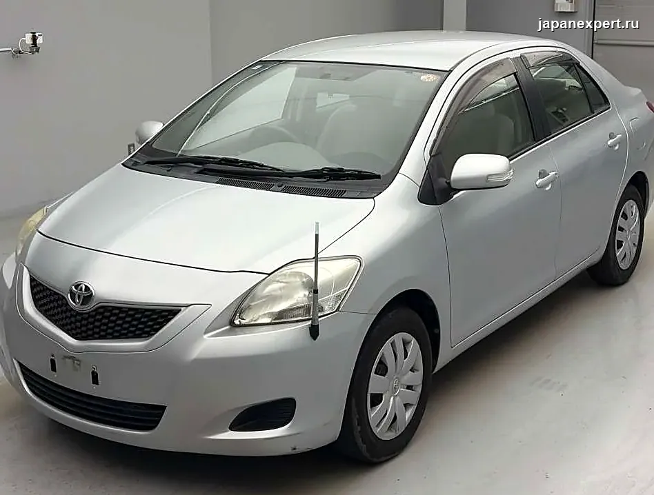 Toyota Belta KSP92 2009 — пример продажи на аукционе Японии