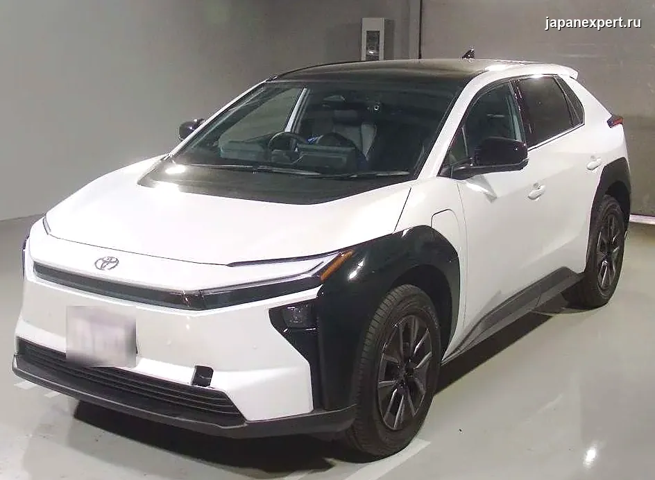 Toyota Bz4X XEAM11 2026 — пример продажи на аукционе Японии