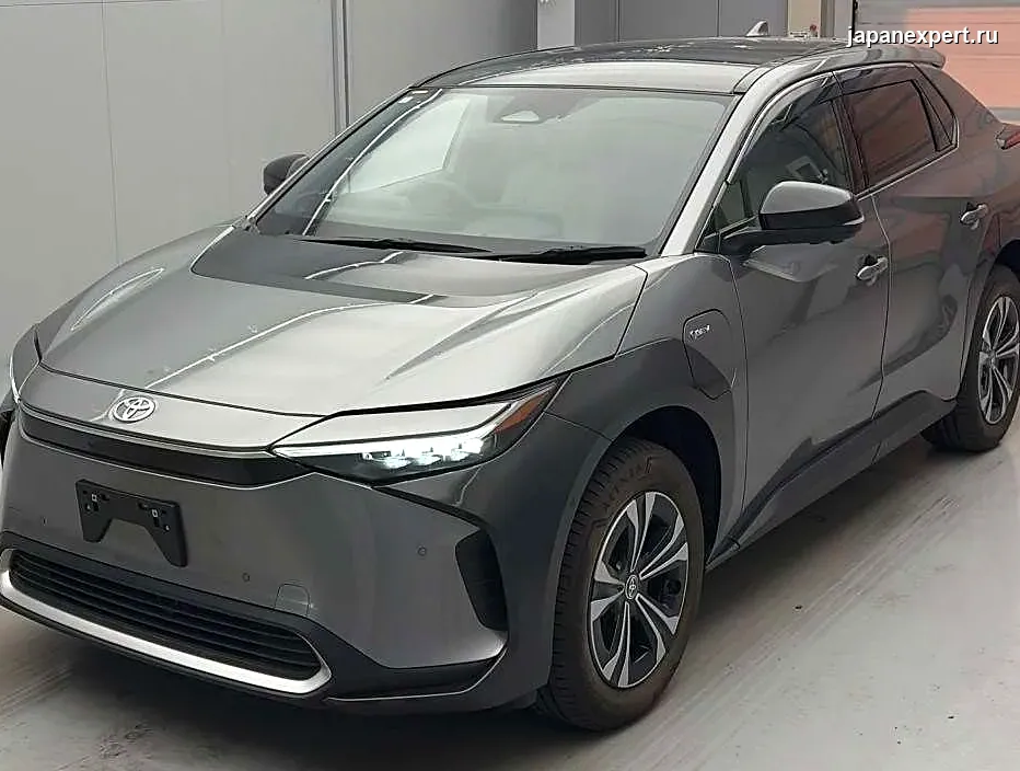 Toyota Bz4X YEAM15 2024 — пример продажи на аукционе Японии
