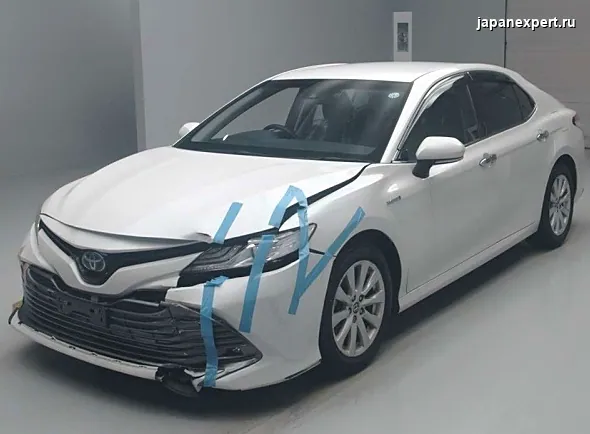 Toyota Camry AXVH70 2018 — пример продажи на аукционе Японии