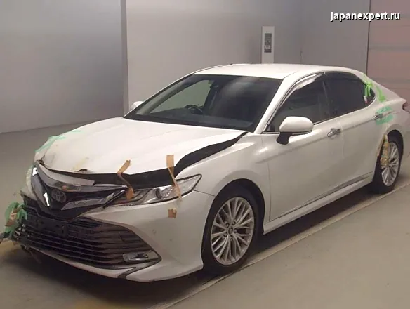 Toyota Camry AXVH70 2018 — пример продажи на аукционе Японии