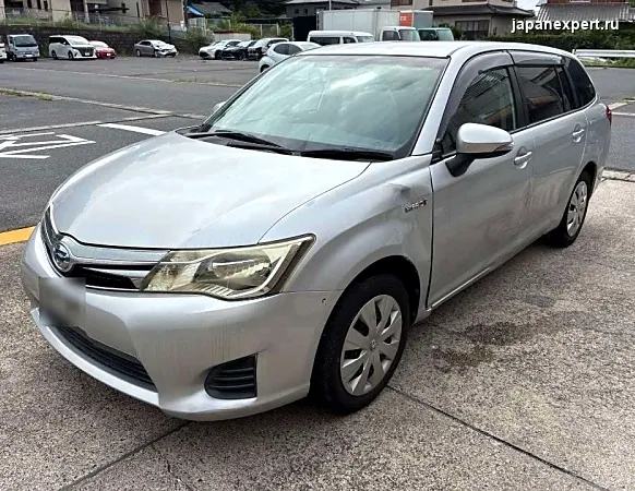 Toyota Corolla Fielder NKE165G 2014 — пример продажи на аукционе Японии