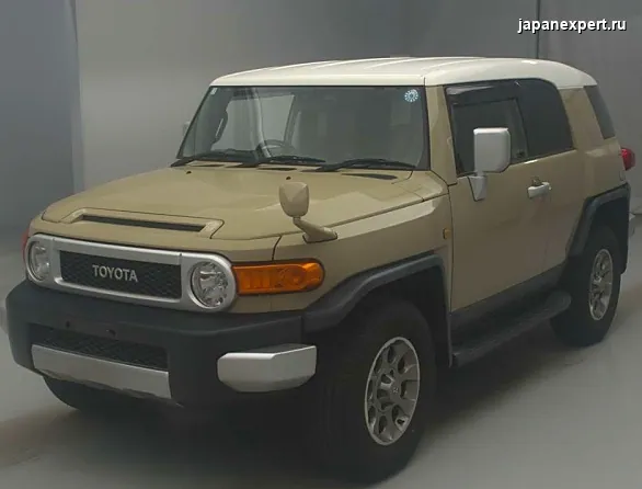 Toyota FJ Cruiser GSJ15W 2011 — пример продажи на аукционе Японии