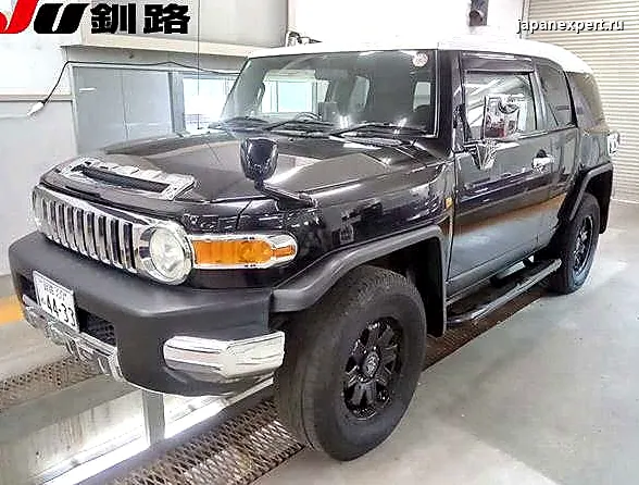 Toyota FJ Cruiser GSJ15W 2012 — пример продажи на аукционе Японии