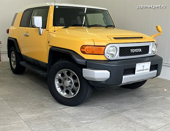 Toyota FJ Cruiser GSJ15W 2012 — пример продажи на аукционе Японии