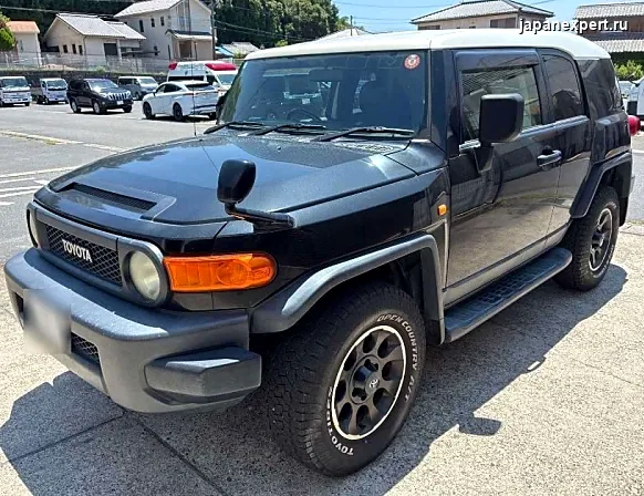 Toyota FJ Cruiser GSJ15W 2012 — пример продажи на аукционе Японии