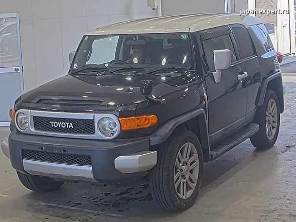 Toyota FJ Cruiser GSJ15W 2012 — пример продажи на аукционе Японии