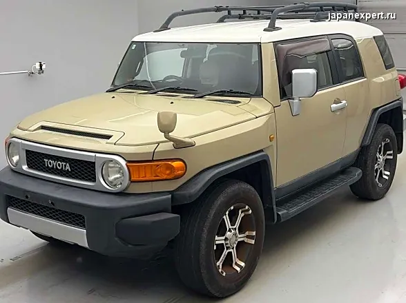 Toyota FJ Cruiser GSJ15W 2013 — пример продажи на аукционе Японии
