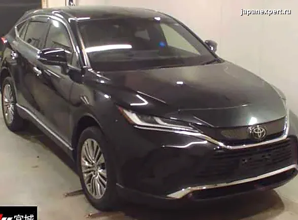 Toyota Harrier MXUA85 2022 — пример продажи на аукционе Японии