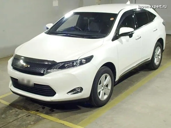 Toyota Harrier ZSU65W 2015 — пример продажи на аукционе Японии