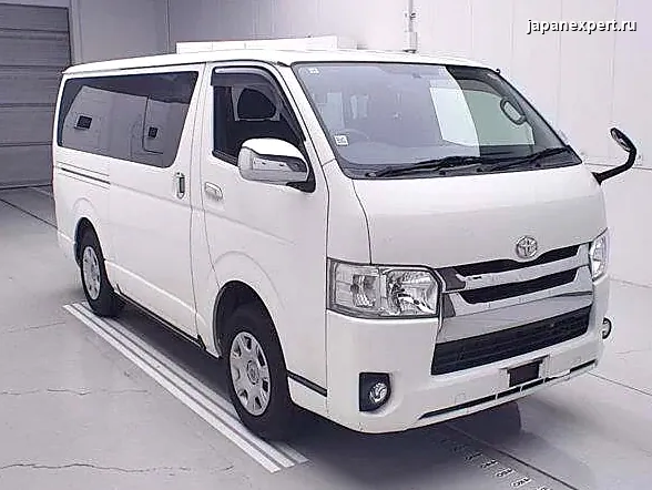 Toyota Hiace Van KDH206V 2015 — пример продажи на аукционе Японии