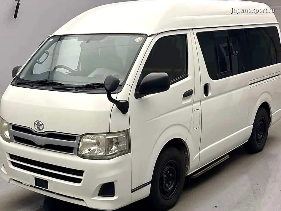 Toyota Hiace Van TRH200K 2013 — пример продажи на аукционе Японии