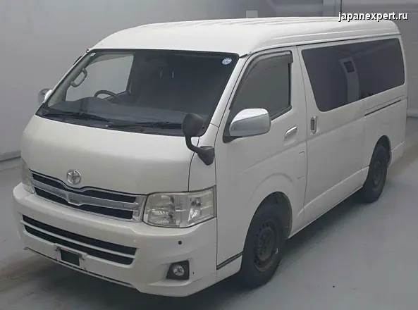 Toyota Hiace TRH214W 2012 — пример продажи на аукционе Японии