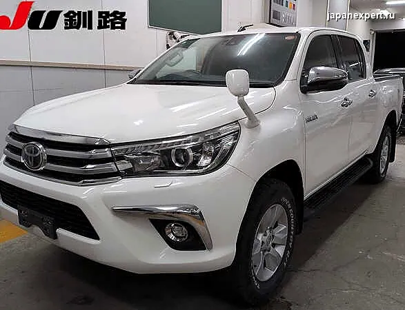 Toyota Hilux GUN125 2018 — пример продажи на аукционе Японии
